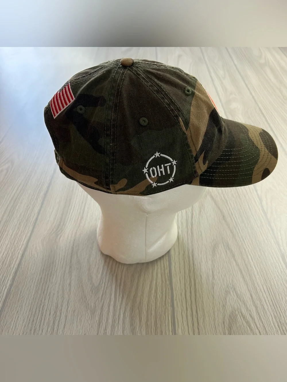 NEW Clemson Tigers Operation Hat Trick OHT Military Appreciation Camouflage Hat